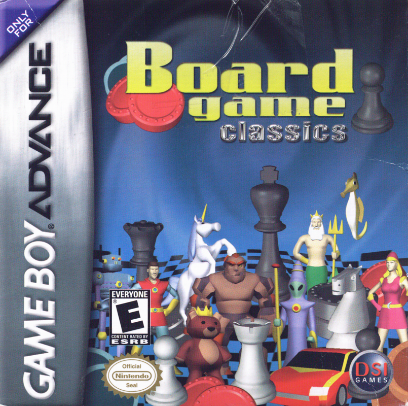 Board Game Classics box art for GameBoy Advance